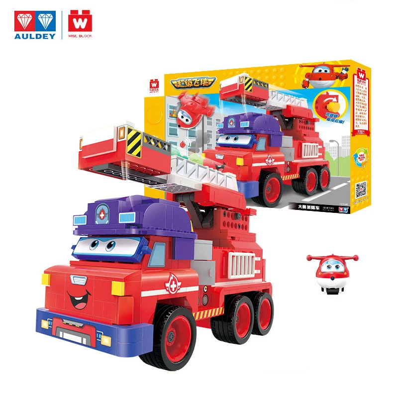 AULDEY Super Fighter Dayong Fire Truck small particle blocks are compatible with Lego blocks of educational children's toys
AULDEY Super Fighter Dayong Fire Truck small particle blocks are compatible with Lego blocks of educational children's toys