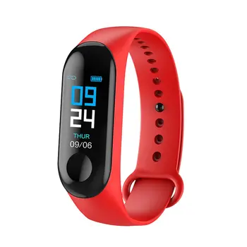 M3 Color Screen Smart Bracelet Fitness Tracker Step Counter Heart Rate Blood Pressure Smart Reminder Sports Wristband
M3 Color Screen Smart Bracelet Fitness Tracker Step Counter Heart Rate Blood Pressure Smart Reminder Sports Wristband