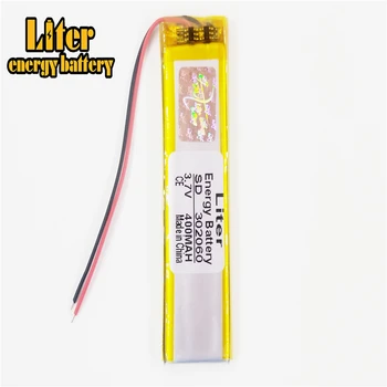 Polymer battery 400 mah 3.7 V 302060 smart home Li-ion battery for dvr GPS mp3 mp4 SONY md 10 battery
Polymer battery 400 mah 3.7 V 302060 smart home Li-ion battery for dvr GPS mp3 mp4 SONY md 10 battery