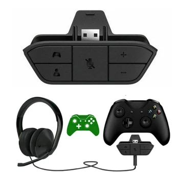 ALLOYSEED Stereo Headset Adapter for Xbox One Controller Accessories Audio Adapter Converter for CTIA 3.5mm Headphones
ALLOYSEED Stereo Headset Adapter for Xbox One Controller Accessories Audio Adapter Converter for CTIA 3.5mm Headphones