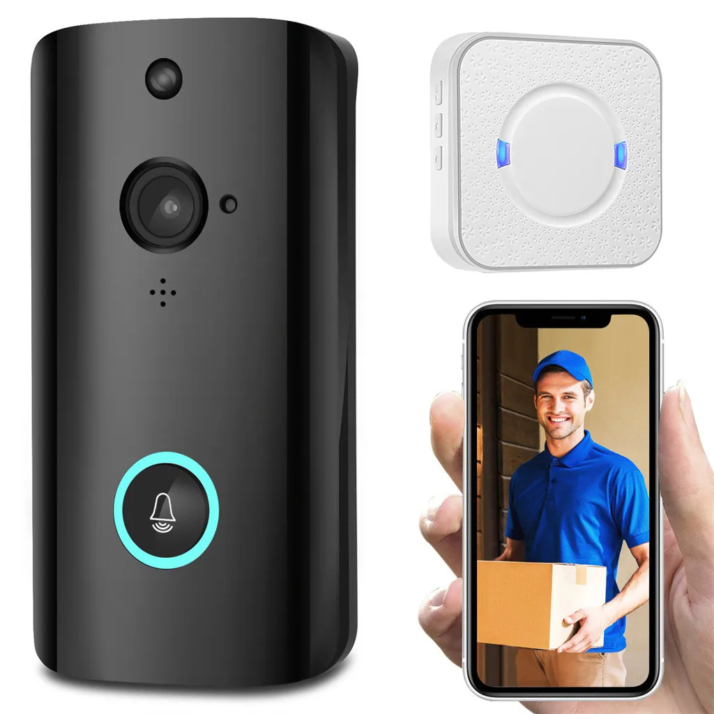 M9 Smart WiFi Video Doorbell Wireless IR Video Camera Intercom Record Home Bell Security Two-way Intercom Doorbell
M9 Smart WiFi Video Doorbell Wireless IR Video Camera Intercom Record Home Bell Security Two-way Intercom Doorbell