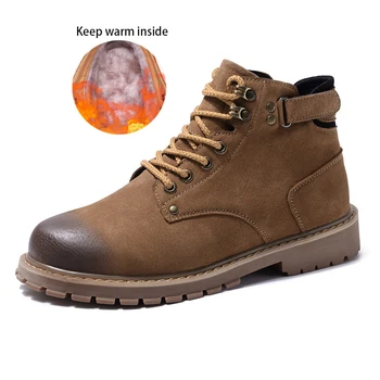 Men Boots Genuine Leather mens safety shoes Fashion leisure outdoor sports zapatos de seguridad hombre botin hombre combat boots 
Men Boots Genuine Leather mens safety shoes Fashion leisure outdoor sports zapatos de seguridad hombre botin hombre combat boots