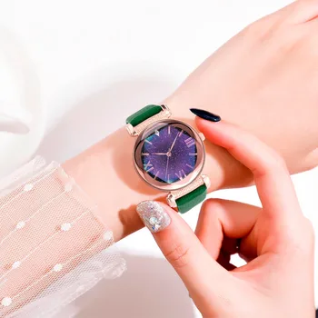 Luxury Women Watches Fashion Simple Starry Dial Leather Belt Ladies Quartz Watch Gift reloj mujer relogio feminino zegarek 
Luxury Women Watches Fashion Simple Starry Dial Leather Belt Ladies Quartz Watch Gift reloj mujer relogio feminino zegarek