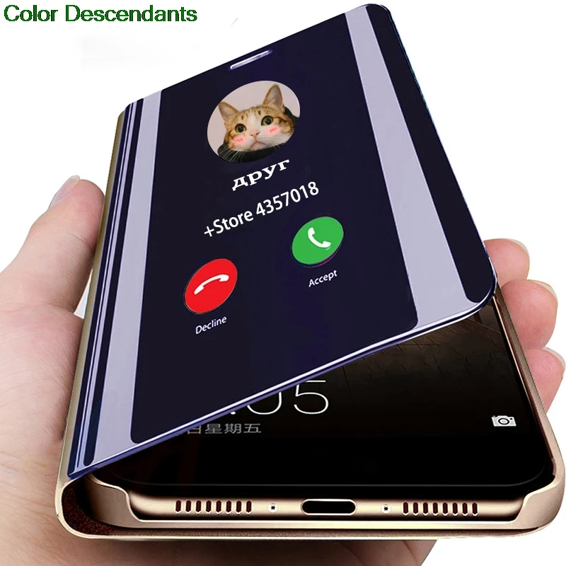 Роскошная плакированная умный зеркальный чехол для samsung Galaxy J7 2016 J76 J710 J710F J710H