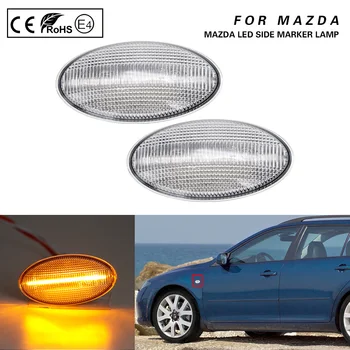 2X Clear lens LED Side Marker Lamp lights turn signal light for Mazda 2 3 5 6 MPV BT-50
2X Clear lens LED Side Marker Lamp lights turn signal light for Mazda 2 3 5 6 MPV BT-50