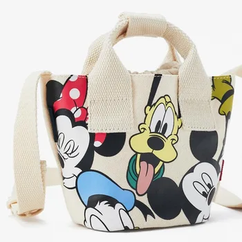 Double Layer Cotton Canvas Crossbody Bag Goofy Mickey Mouse Print Shoulder Bag Retractable Shoulder Strap Child Ladies hand Bag
Double Layer Cotton Canvas Crossbody Bag Goofy Mickey Mouse Print Shoulder Bag Retractable Shoulder Strap Child Ladies hand Bag