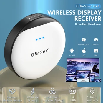 G23 TV Wireless Stick Dongle Receiver With Wi-Fi Screen For MiraScreen HDMI Support For Miracast HDTV Screen Dongle
G23 TV Wireless Stick Dongle Receiver With Wi-Fi Screen For MiraScreen HDMI Support For Miracast HDTV Screen Dongle