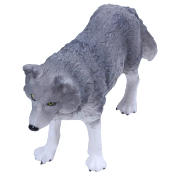 Simulation Animal Model Action Figures Children Educational Toy Play Fun Collectibles Gray Wolf
Simulation Animal Model Action Figures Children Educational Toy Play Fun Collectibles Gray Wolf