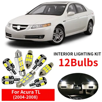 12x Canbus White LED Light Bulbs Interior Kit For 2004-2008 Acura TL Map Glove Box Trunk Cargo License Lamp 12V Car Light Source
12x Canbus White LED Light Bulbs Interior Kit For 2004-2008 Acura TL Map Glove Box Trunk Cargo License Lamp 12V Car Light Source