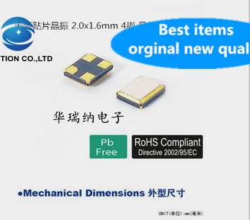 10pcs 100% orginal new Passive SMD crystal 2016 2.0X1.6mm 4-pin resonator 40M 40MHZ 40.000MHZ
10pcs 100% orginal new Passive SMD crystal 2016 2.0X1.6mm 4-pin resonator 40M 40MHZ 40.000MHZ