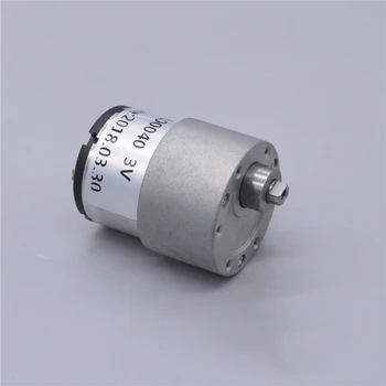 DC 520 Gear Motor with Metal Gearbox DC1.5V-3.7V 135 rpm-330 rpm Speed Reducer Motor, Shaft Diameter 6mm, M3 Thread
DC 520 Gear Motor with Metal Gearbox DC1.5V-3.7V 135 rpm-330 rpm Speed Reducer Motor, Shaft Diameter 6mm, M3 Thread