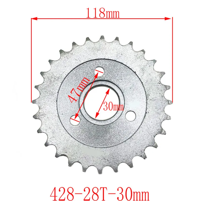 Фото newest motorcycle scooter drive gear 410 428 big sprocket 18T 22T 28T 31T 37T 40T sprockets free shipping | Автомобили и