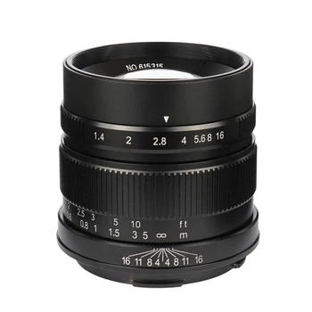 55mm F1.4 Wide Angle Manual Wide Angle Lens for Sony Cameras with the focal length scale and smooth focal ring
55mm F1.4 Wide Angle Manual Wide Angle Lens for Sony Cameras with the focal length scale and smooth focal ring