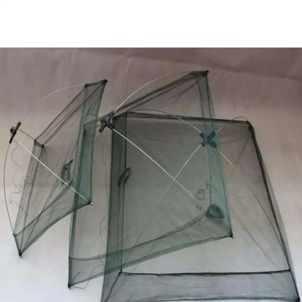 New Enhanced version 4 side 60-100 cm, fish, shrimp, crab, nylon bait fishing net folding easy to carry fishing net
New Enhanced version 4 side 60-100 cm, fish, shrimp, crab, nylon bait fishing net folding easy to carry fishing net