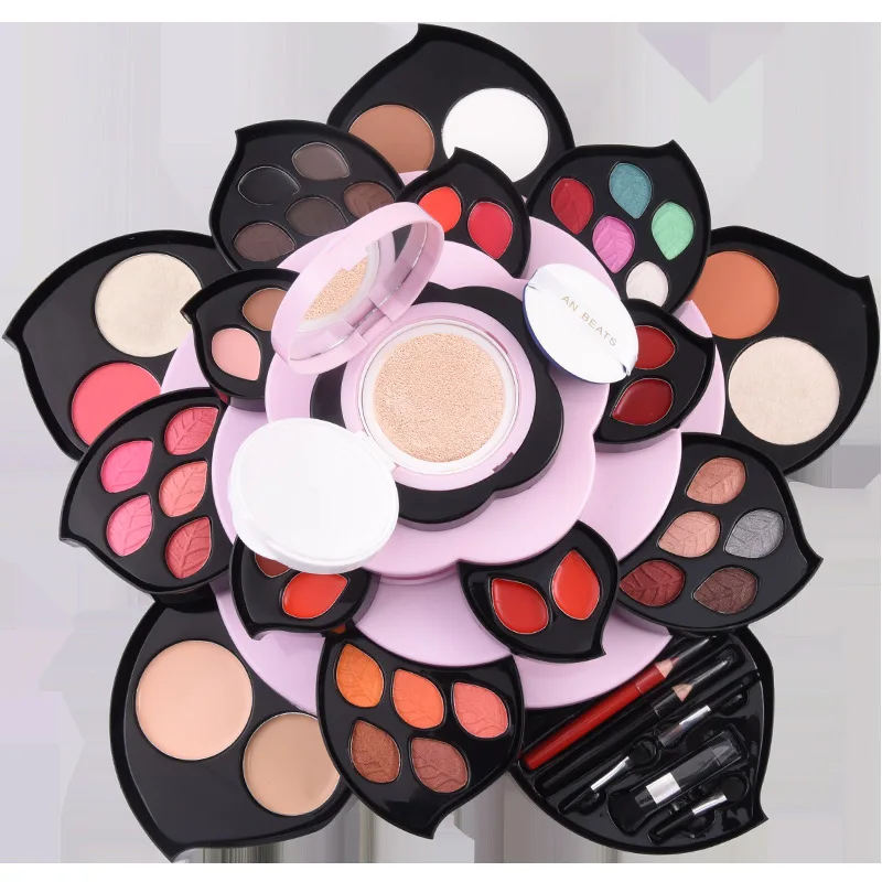 Red Lotus Modeling Makeup Palette Eye Shadow Cosmetic Box Product Set Rotating Petal Full Set Combination Beginners
Red Lotus Modeling Makeup Palette Eye Shadow Cosmetic Box Product Set Rotating Petal Full Set Combination Beginners