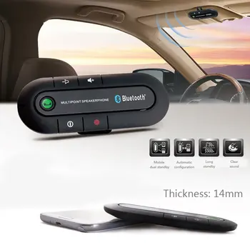 Wireless Speakerphone in Car Smart Speaker with mic Bluetooth 4.1 hands free speakerphone car kit for cell phone conference room
Wireless Speakerphone in Car Smart Speaker with mic Bluetooth 4.1 hands free speakerphone car kit for cell phone conference room