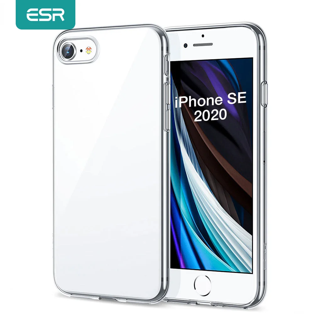 Чехол ESR для iPhone SE 2020 прозрачный чехол из ТПУ 12 Pro Max 11 X XR XS 8 7 Plus 6s чехол|Бамперы| |