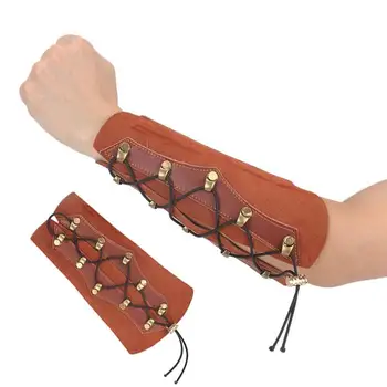 1PC Brown Archery Leather Laces Wristband Protector Hunting Bow Tool For Hunting Practice Protection Safe Strap Armband
1PC Brown Archery Leather Laces Wristband Protector Hunting Bow Tool For Hunting Practice Protection Safe Strap Armband