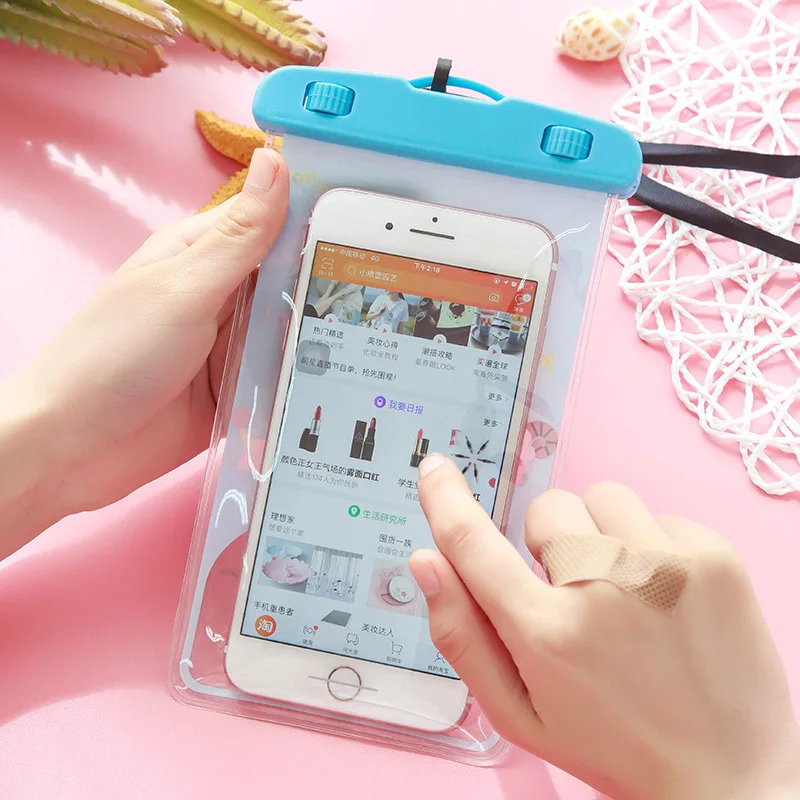 PVC Waterproof Phone Case Cover for Cell Phone Touchscreen Mobile Water Proof Underwater Transparent Pouch Bag
PVC Waterproof Phone Case Cover for Cell Phone Touchscreen Mobile Water Proof Underwater Transparent Pouch Bag