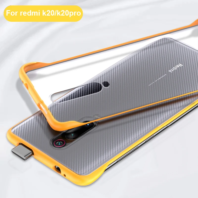 SemgCeKen Frameless Bumper ring Transparent case for xiaomi redmi k20 pro k20pro Ultra Thin slim matte back phone cover coque
SemgCeKen Frameless Bumper ring Transparent case for xiaomi redmi k20 pro k20pro Ultra Thin slim matte back phone cover coque