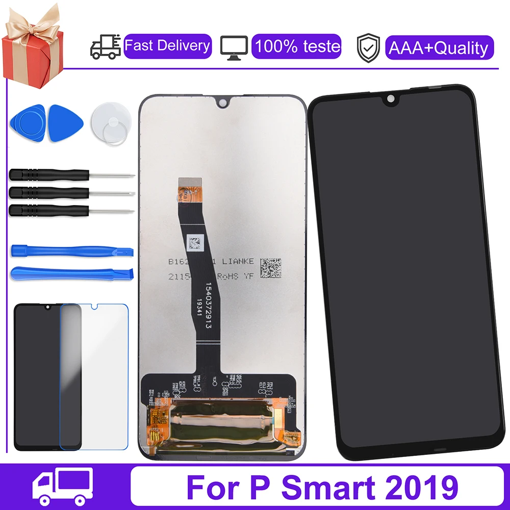 AAA Quality For HuaWei P Smart 2019 LCD Display Touch Screen Replacement Digitizer Assembly For P Smart 2019 POT-LX1 LX2J LX3
AAA Quality For HuaWei P Smart 2019 LCD Display Touch Screen Replacement Digitizer Assembly For P Smart 2019 POT-LX1 LX2J LX3