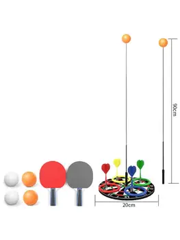 Darts Ring Set Table Tennis Set Multi-function Detachable Table Tennis Trainer Darts Anti-rollover Single Self-training Ball Ant
Darts Ring Set Table Tennis Set Multi-function Detachable Table Tennis Trainer Darts Anti-rollover Single Self-training Ball Ant