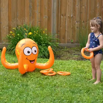 Octopus Bath Toy Funny Floating Ring Toss Game Bathtub Bathing Pool Kids Baby Children Education Toy 
Octopus Bath Toy Funny Floating Ring Toss Game Bathtub Bathing Pool Kids Baby Children Education Toy
