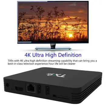 TX9s Androi Smart TV Box Amlogic S912 2GB 8GB 4K 60fps TVBox 2.4G Wifi 1000M 35EA
TX9s Androi Smart TV Box Amlogic S912 2GB 8GB 4K 60fps TVBox 2.4G Wifi 1000M 35EA