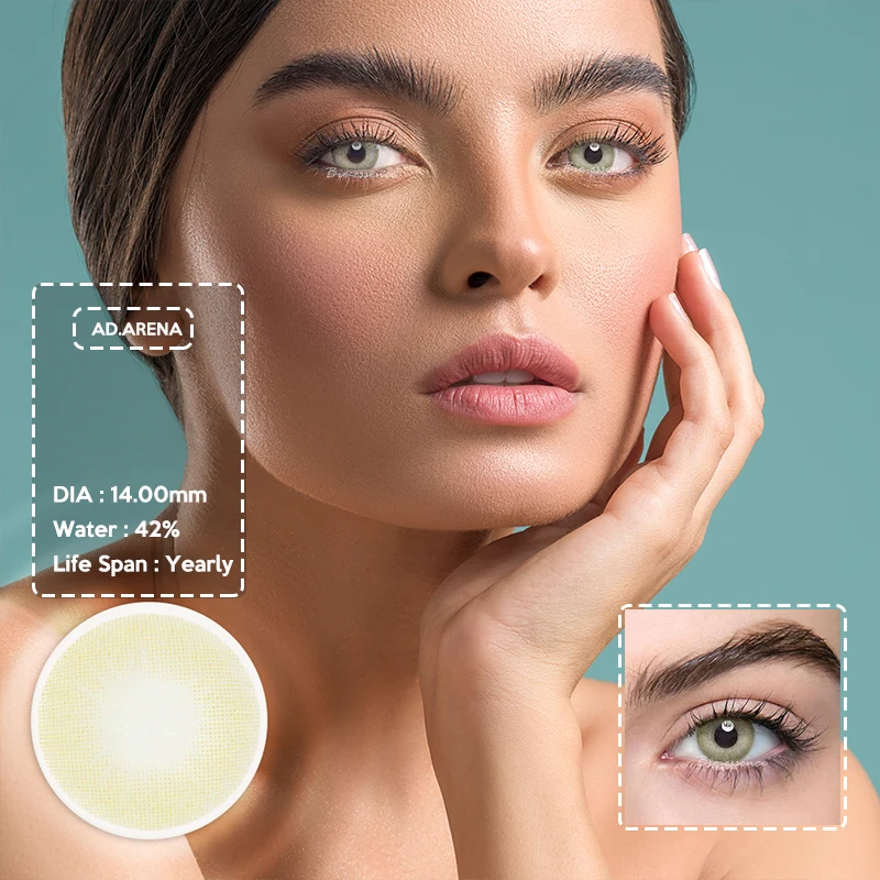 2pcs/pair Colored Contact Lenses Colored Eye Lenses Color Contact Lens Natural Crystal Color Contact Lens for Eyes UYAAI
2pcs/pair Colored Contact Lenses Colored Eye Lenses Color Contact Lens Natural Crystal Color Contact Lens for Eyes UYAAI