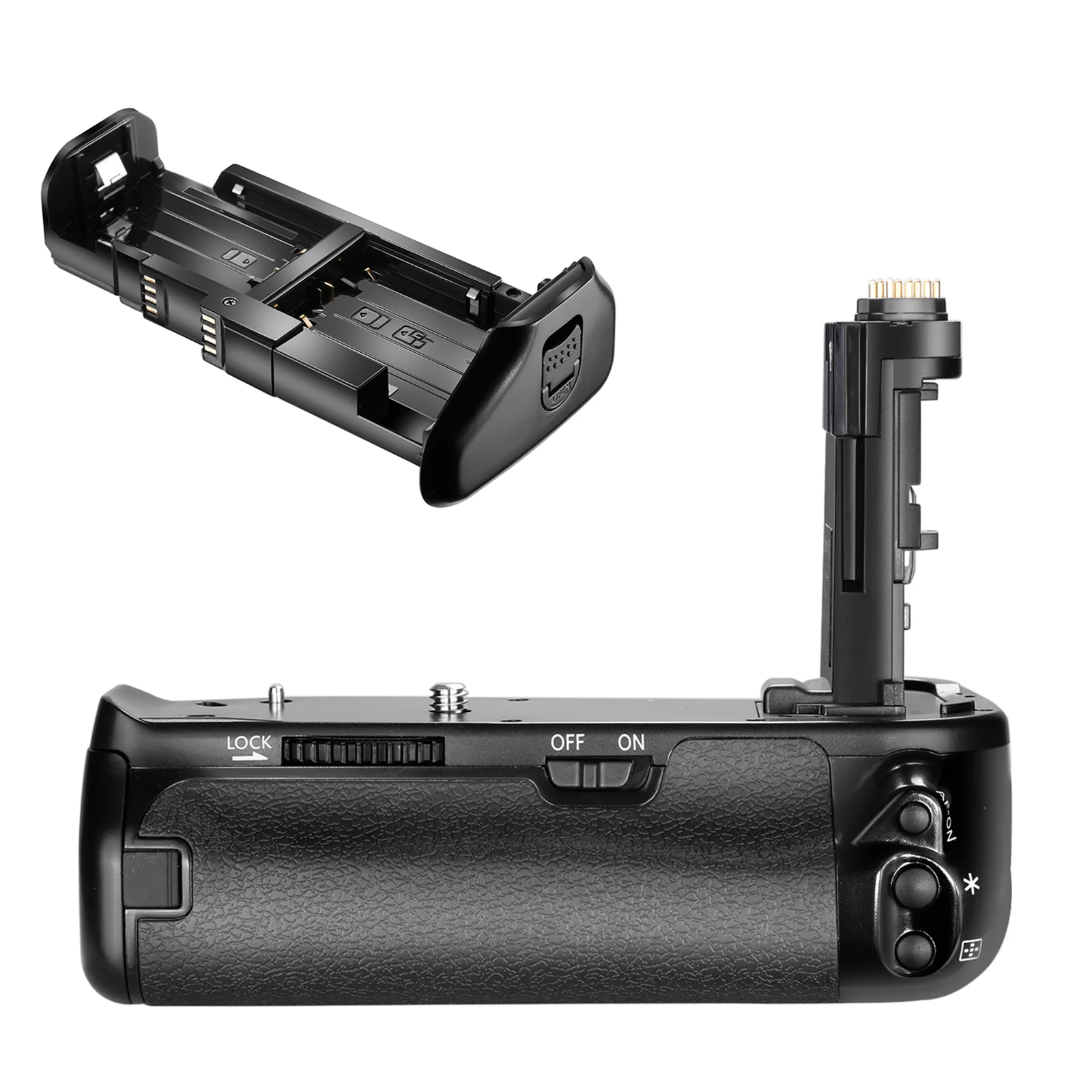 Neewer Pro Camera Battery Grip Replacement for Canon BG-E21 6D Mark II DSLR Camera with 1 or 2 LP-E6 Rechargeable Li-ion Battery
Neewer Pro Camera Battery Grip Replacement for Canon BG-E21 6D Mark II DSLR Camera with 1 or 2 LP-E6 Rechargeable Li-ion Battery
