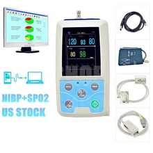CONTEC PM50 Blood Pressure Patient Monitor NIBP SPO2 Pulse Rate Test Meter Portable Vital Sign Machine+Adult Cuff+SPO2 Probe
CONTEC PM50 Blood Pressure Patient Monitor NIBP SPO2 Pulse Rate Test Meter Portable Vital Sign Machine+Adult Cuff+SPO2 Probe