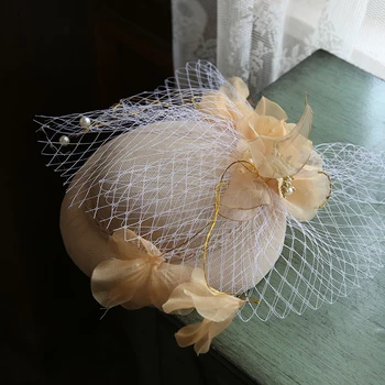Mingli Tengda Khaki Gauze Flower Small Formal Hat Wedding Hats And Fascinators Accessories Brigade Headwear Bride Birdcage Tiara
Mingli Tengda Khaki Gauze Flower Small Formal Hat Wedding Hats And Fascinators Accessories Brigade Headwear Bride Birdcage Tiara