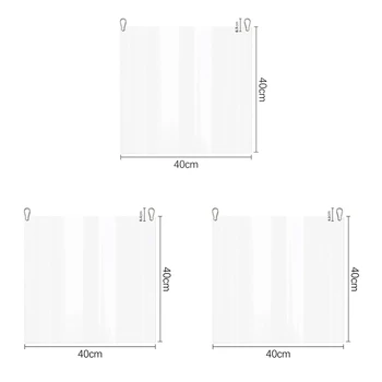 New 15.7 inch Hanging Sneeze Guard Clear Acrylic Countertop Barrier m Thickness Plexiglass for Retail Stores Cashier
New 15.7 inch Hanging Sneeze Guard Clear Acrylic Countertop Barrier m Thickness Plexiglass for Retail Stores Cashier