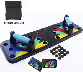 9 in 1 Push Up Rack Board Men Women Comprehensive Fitness Exercise Push-up Stands Body Building Training System Home Equipment
9 in 1 Push Up Rack Board Men Women Comprehensive Fitness Exercise Push-up Stands Body Building Training System Home Equipment