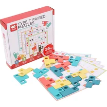 Children's Educational Jigsaw Puzzle Shape Matching Game Color Cognitive Logic Thinking Focus Advanced Training Board Game
Children's Educational Jigsaw Puzzle Shape Matching Game Color Cognitive Logic Thinking Focus Advanced Training Board Game