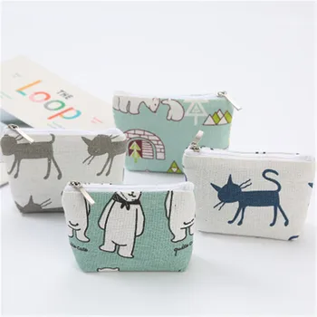 New Cotton And Linen Fabric Printed Coin Purse Simple Children Boy Unisex Headset Key Card Coin Bag Small Change Bag 
New Cotton And Linen Fabric Printed Coin Purse Simple Children Boy Unisex Headset Key Card Coin Bag Small Change Bag