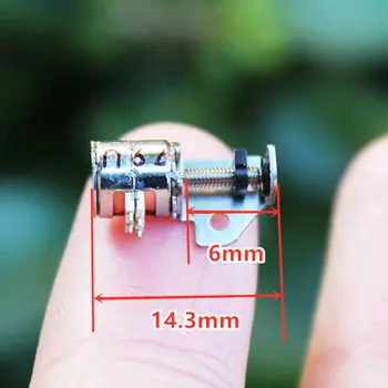 6mm Miniature Slide Screw Stepper Motor 2 Phase 4 wire Mini Precision Stepping Motor Micro Rod Nut Moving Block for DIY Models
6mm Miniature Slide Screw Stepper Motor 2 Phase 4 wire Mini Precision Stepping Motor Micro Rod Nut Moving Block for DIY Models