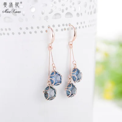 CE2121 South Korea S925 sterling silver long earrings female tassel simple fashion earrings
CE2121 South Korea S925 sterling silver long earrings female tassel simple fashion earrings