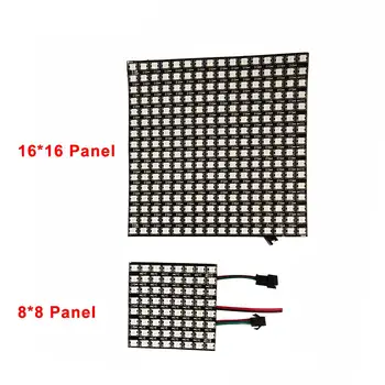 DC5V WS2812B Led Digital Panel Module Matrix Flexible Screen 5050 RGB Individually Addressable Pixels 8*8/16*16 IP30
DC5V WS2812B Led Digital Panel Module Matrix Flexible Screen 5050 RGB Individually Addressable Pixels 8*8/16*16 IP30