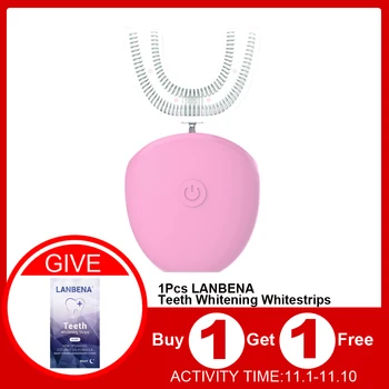 Portable U Shape Automatic Teeth Whitening Kit with Nano Cold Light Teeth Whitener Electeic Vibrating Toothbrush Oral Care Tool
Portable U Shape Automatic Teeth Whitening Kit with Nano Cold Light Teeth Whitener Electeic Vibrating Toothbrush Oral Care Tool