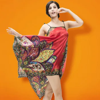 Summer Women Silk Satin Night Dress Spaghetti Strap Sleepwear Irregular Dress Sexy Nightdress Printed Homewear For Woman
Summer Women Silk Satin Night Dress Spaghetti Strap Sleepwear Irregular Dress Sexy Nightdress Printed Homewear For Woman