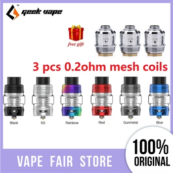 Free Coil! Original Geekvape Alpha Subohm Tank 2ml/4ml Capacity with Innovative MeshMellow Coil 25mm Tank Vape Tank VS Manta RTA
Free Coil! Original Geekvape Alpha Subohm Tank 2ml/4ml Capacity with Innovative MeshMellow Coil 25mm Tank Vape Tank VS Manta RTA