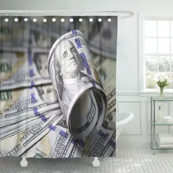 Fabric Curtains with Hooks White Money Roll of Hundred Dollar Bill on Banknote Benjamin Closeup Monetary Reserve Usd 100 60"X72"
Fabric Curtains with Hooks White Money Roll of Hundred Dollar Bill on Banknote Benjamin Closeup Monetary Reserve Usd 100 60"X72"