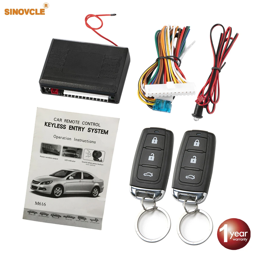 Viecar Car Remote Central Door Lock Keyless System Remote Control Car Alarm Systems Central Locking withAuto Remote Central Kit
Viecar Car Remote Central Door Lock Keyless System Remote Control Car Alarm Systems Central Locking withAuto Remote Central Kit