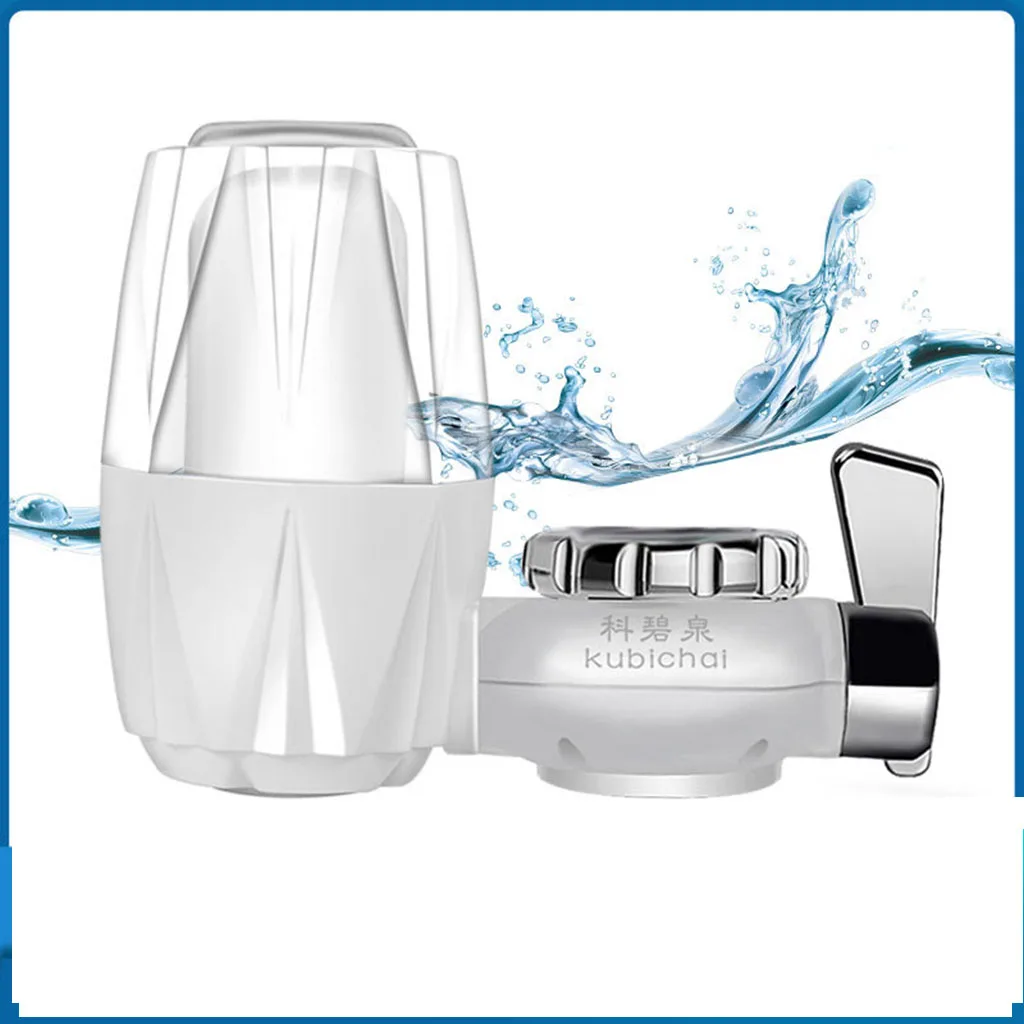 Faucet Water Filter Tap Water Purifier Filtration System Clear HBF-8912 Faucet Water Filter Tap Water Purifier Filtration System Clear HBF-8912