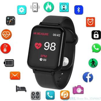 B57c Smart Watch Men Women Smartwatch For Android IOS Electronics Smart Clock Fitness Tracker Silicone Strap Smart-watch Hours
B57c Smart Watch Men Women Smartwatch For Android IOS Electronics Smart Clock Fitness Tracker Silicone Strap Smart-watch Hours