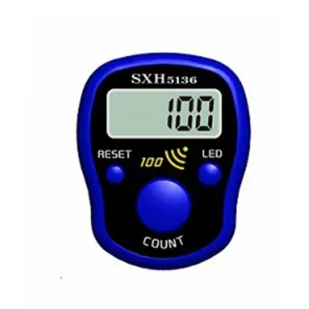 Mini Stitch Marker Row Finger Counter LCD Electric Digital Display with LED Light For Buddha Pray Sewing Knitting Weave Tool Hot
Mini Stitch Marker Row Finger Counter LCD Electric Digital Display with LED Light For Buddha Pray Sewing Knitting Weave Tool Hot