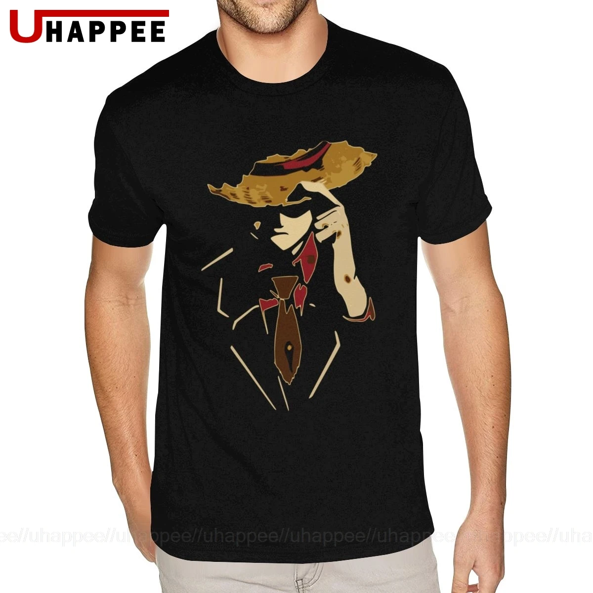 Высококачественная стандартная футболка с обезьянкой D Luffy модная в стиле хип хоп