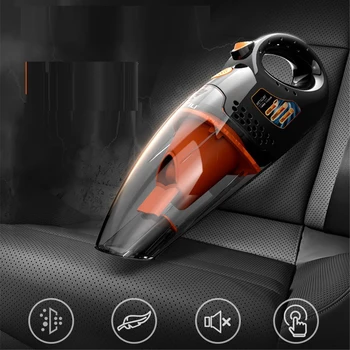 Handheld Vacuum Cleaners 120W Large Suction Dry-wet Dual Use for Vehicle Vacuum Cleaner with 4M Cables Rechargable Aspiradora
Handheld Vacuum Cleaners 120W Large Suction Dry-wet Dual Use for Vehicle Vacuum Cleaner with 4M Cables Rechargable Aspiradora