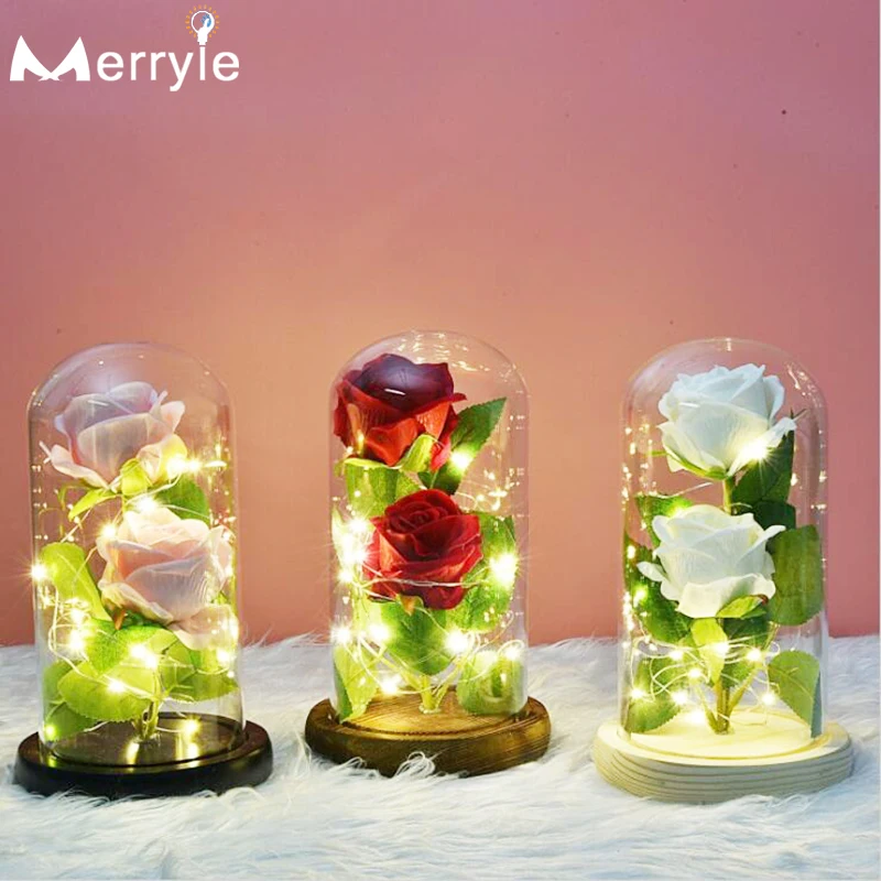 RGB LED String Light Christmas Girlfriend Valentine's Day Birthday Gift Romantic Rose Fairy Light Decor Bedroom Table Night Lamp
RGB LED String Light Christmas Girlfriend Valentine's Day Birthday Gift Romantic Rose Fairy Light Decor Bedroom Table Night Lamp